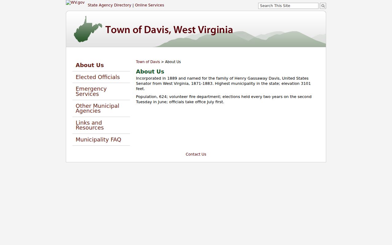 Davis town context for local criminal records
